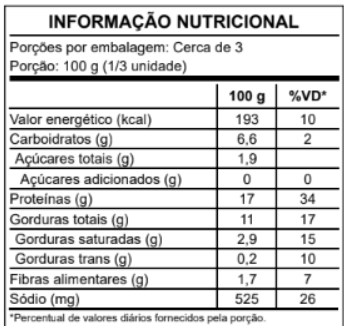 PORÇÃO DE ABÓBORA 100GR