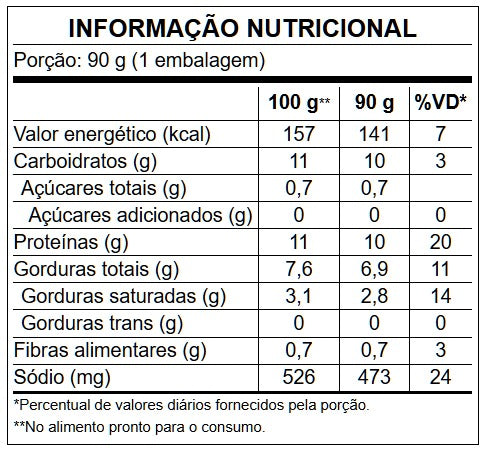 EMPADINHA DE TAPIOCA (FRANGO)