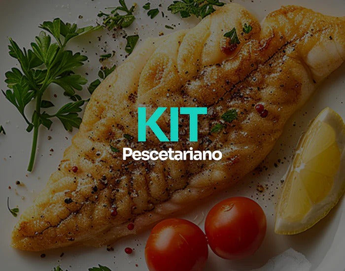 Kit Pescetariano - 12 refeições