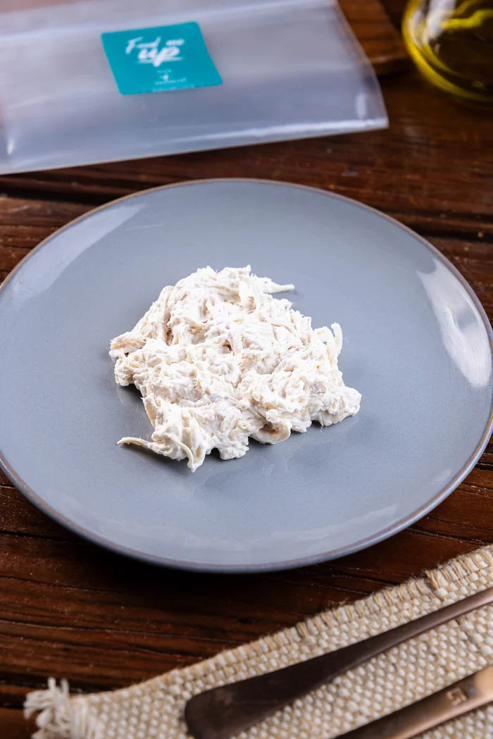 PORÇÃO DE FRANGO DESFIADO COM RICOTA 100GR